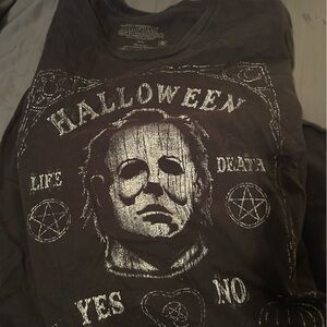 Halloween Graphic Long Sleeve Tee